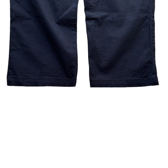 Patagonia Women's Capri Pant Size 14 Navy Blue Organic Cotton pockets high rise - Picture 6 of 10